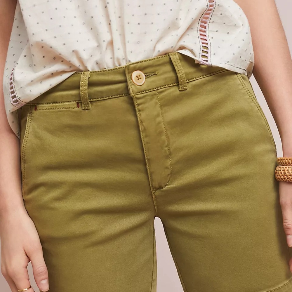 Anthropologie Relaxed Fit Chino Shorts